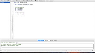 Name and initial java programming