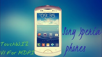 TouchWIZ V1 Review [UNOFFICIAL] - For SONY Xperia MDPI Phones [HD]