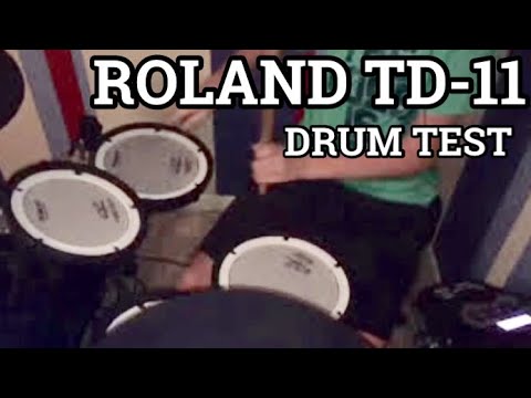 Roland TD-11 Recording Test - YouTube