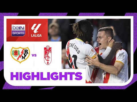 Rayo Vallecano 2-1 Granada | LaLiga 23/24 Match Highlights