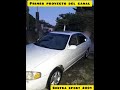 proyecto del canal negocio y más sentra b15 2001