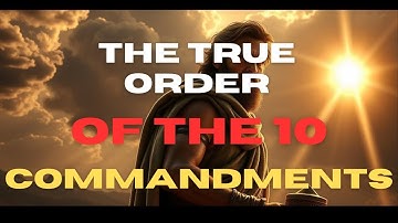 SHOCKING Revelation: The TRUE Order of the 10 Commandments They’ve Kept HIDDEN from You...