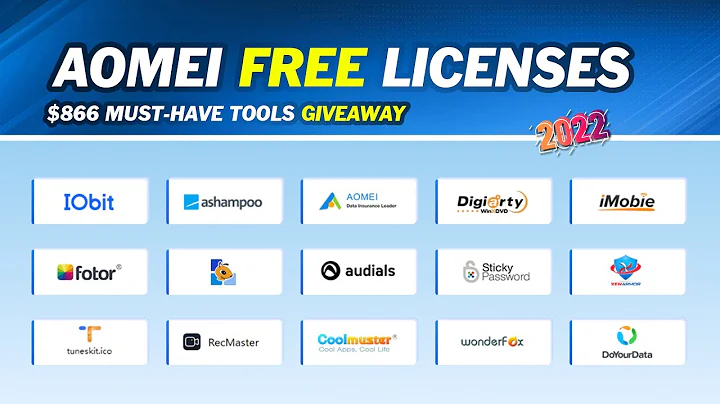【FREE! AOMEI Backupper PRO License!】Must Have Tools Giveaway