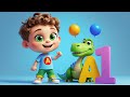 ABC & Counting Adventure 🦖 Learn Letters and Numbers with Leo | Fun Dinosaur Counting