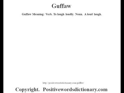 Guffaw Definition | Guffaw Meaning
