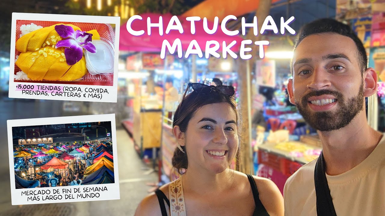 ¡El MEJOR mercado de Tailandia! Chatuchak Weekend Market
