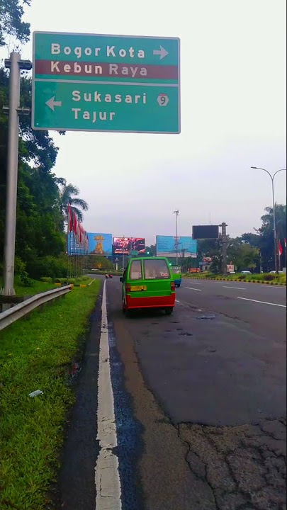 Suasana Kota bogor di pagi hari