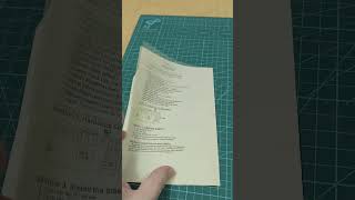 📜 This is what chart “instructions” looked like in the 90s... just old paper! SIS 6202 #retro