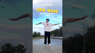 ARM WAVE en 10 pasos 🌊 #waving #waves #armwave #popping #tutorial #dance #dancetutorial