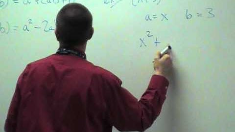 Alg 9-3 Find Special Products of Polynomials.MOD