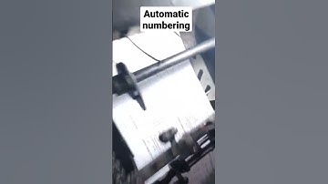 AUTOMATIC NUMBERING MACHINE