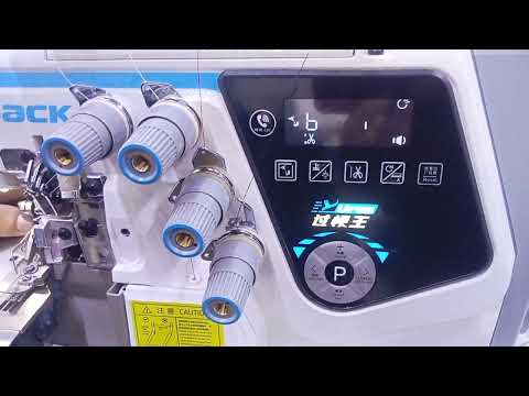 TUTORIAL FOR THE JACK URUS PROGRAMMABLE OVERLOCKER WITH BUILT-IN MOTOR