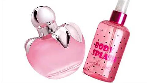 ¿Cuál es la diferencia entre perfume y body splash?