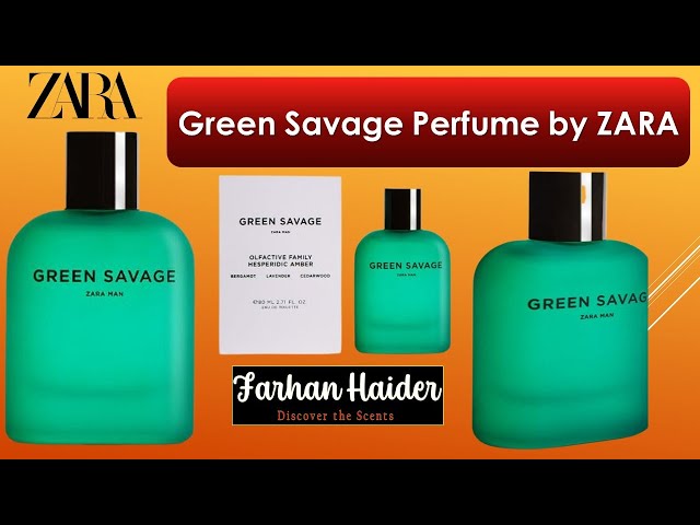 Green Savage a Budget Perfume by ZARA, Detail Review