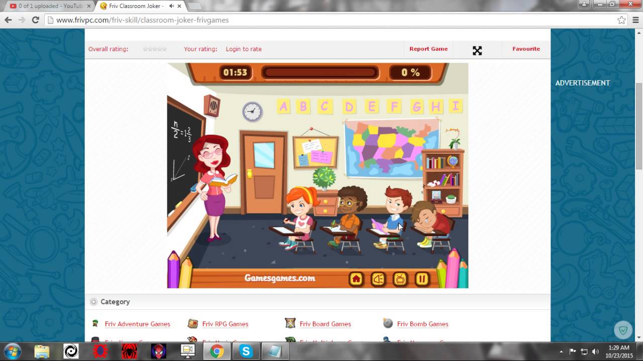 Classroom JokerFunny GameFriv YouTube