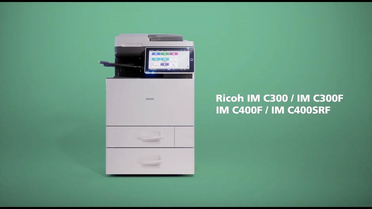 Featured image of post Ricoh Im C300 - De nieuwe ricoh a4 kleuren multifunctionele printers.