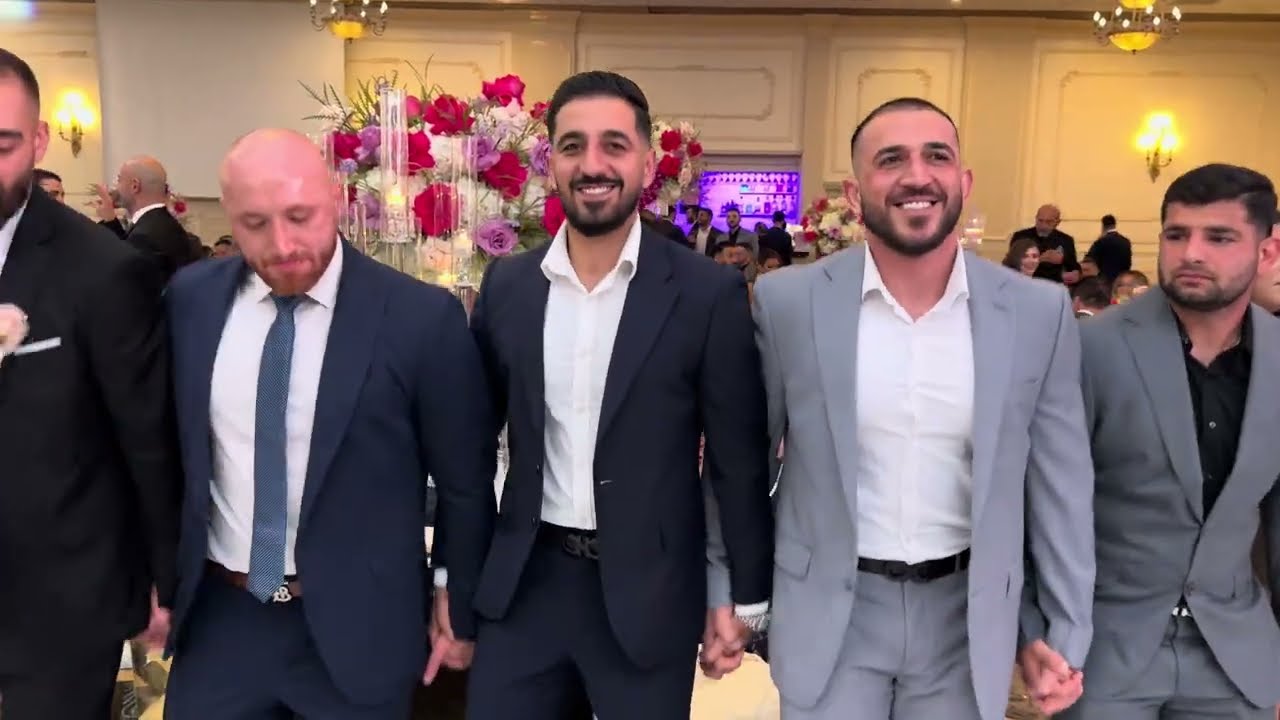 Martin Goro Nael Nissou Chaldean wedding ADRIAN KHALED GORO& LANA ARKAN GORGEES زواج ادريان و لانا  