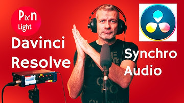 Davinci Resolve- Comment synchroniser le Son en Automatique et Manuel ?