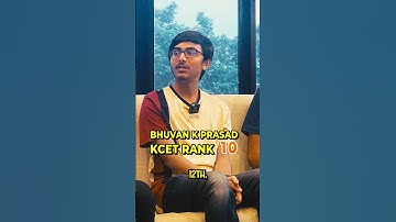 KCET Topper Preparation Strategy #shorts #kcet #kcet2025