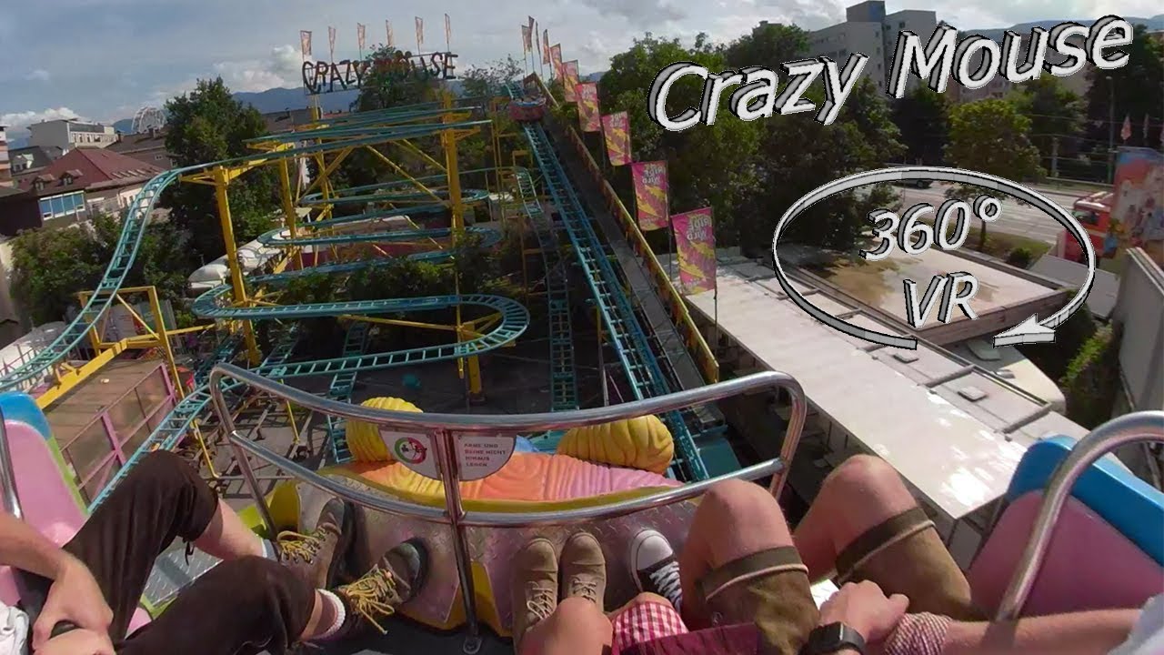 Villacher Kirchtag Crazy Mouse 360° VR POV Onride