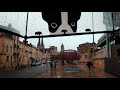 Walking in the Rain 4K Walk |Jan 2022 Bordeaux France| ASMR Rain sounds for sleeping