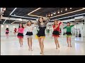 Whenever wherever by shakira intermediate samba line dance withus korea yoon