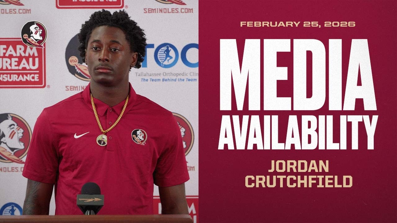 Image related to FSU Football | DB Jordan Crutchfield Media Availability