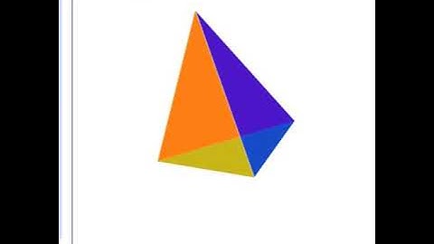 faces in a tetrahedron