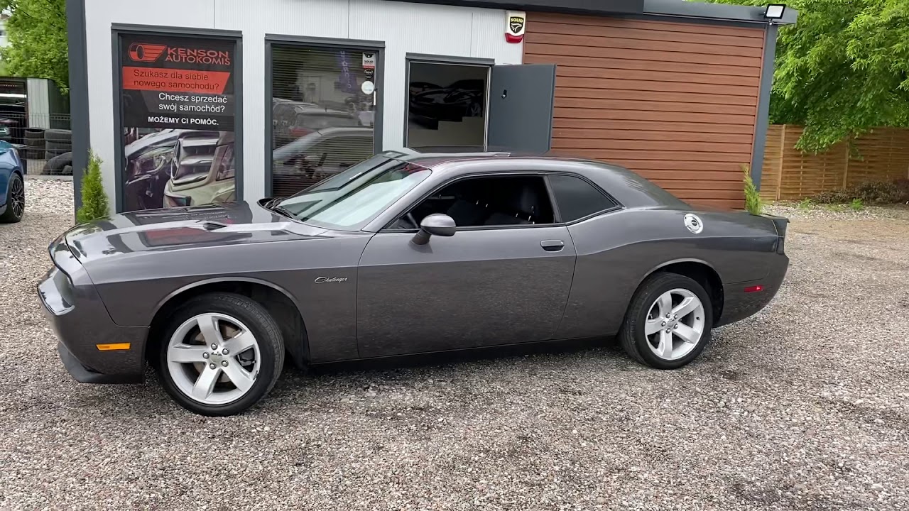 Dodge Challenger 3.6 VVT 309 KM 2014 - YouTube