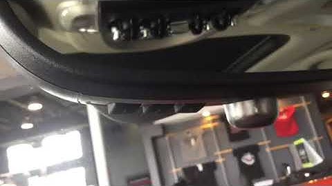 Learn How To Use The Garage Door Opener In A MINI