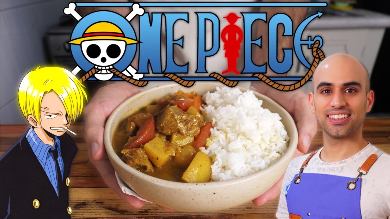 El CURRY de one PIECE | Cocina Otaku