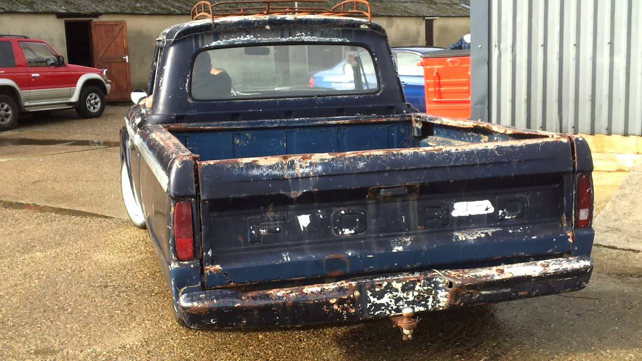 FORD F100 PICK UP RAT ROD 1966 | Doovi