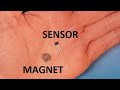 How to test HALL effect magnet sensor