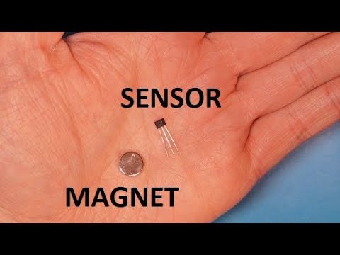 How to test HALL effect magnet sensor