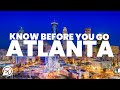 Things to know before you go to atlanta