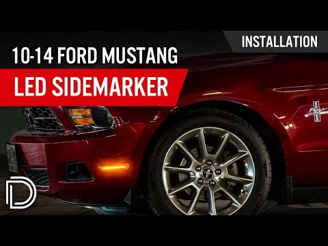 How to Install 2010-2014 Ford Mustang LED Sidemarkers by Diode Dynamics