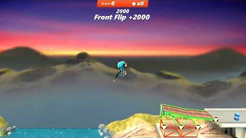 Bridge Constructor Stunts: Level 1-9