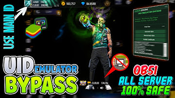 EMULATOR BYPASS FROM GARENA DATABASE ✅ | BYPASS EMULATOR WITH UID | FREE FIRE UID WHITE LIST