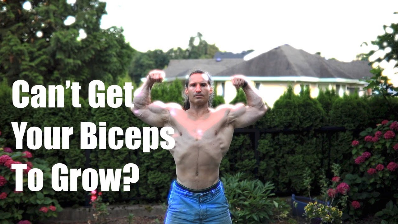 resistance training without weights Can't Get Your Biceps to Grow?