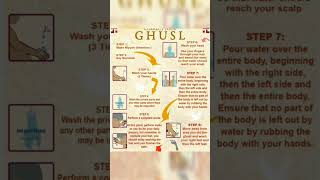 How to Bath after periods How to do Ghusl in Islam #islamicvideos #ramadan2023 #ramshasultan #shorts