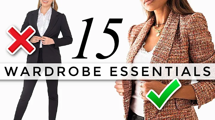 15 *Wardrobe Essentials* You Actually NEED!