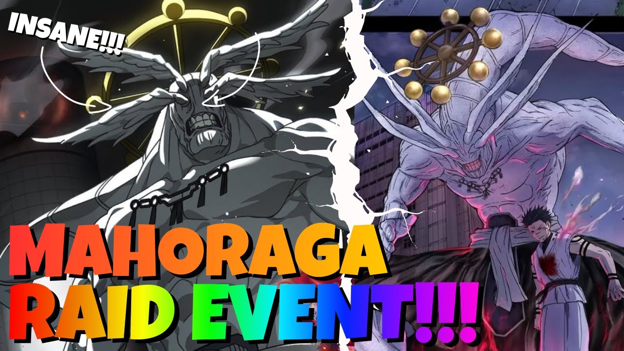 THIS EVENT IS INSANE!!! Mahoraga's NEW Raid Event on JJk Phantom Parade is REALLY FUN!!!