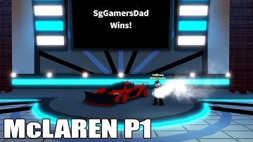 RECORD KNOCKOUTS WITH McLAREN P1 IN FREE FOR ALL DERBY in ROBLOX CAR CRUSHERS 2