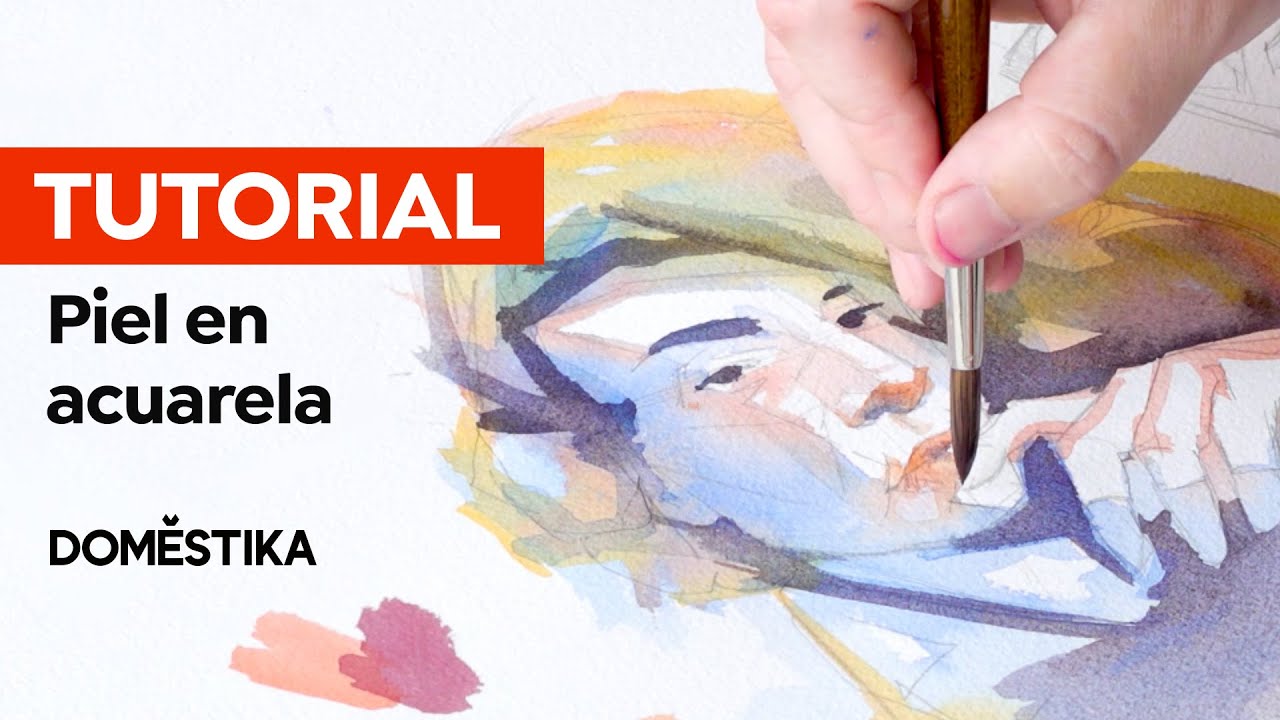 TUTORIAL ACUARELA: Cómo Hacer los TONOS de PIEL fácilmente - Ale Casanova | Domestika