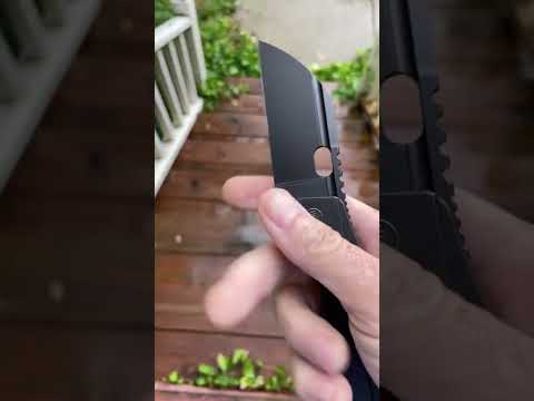 WE Roxi 3, by Todd Knife & Tool, repping for Titanium Tuesday in the Rain!!