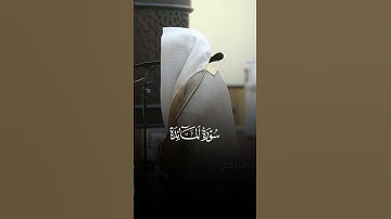 تلاوة من سورة المائدة | الشيخ بدر التركي 🤍🎧