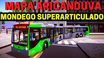 🔴Gameplay Proton Bus Simulator | Mapa Nativo Aricanduva Linha 101C Com Mondego Superarticulado PBSU