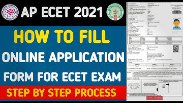 AP ECET 2021| How to fill ecet online application form 2021 | how to fill application form| bsd tech