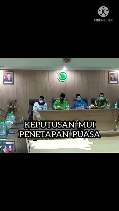 Keputusan MUI penetapan puasa.  #shorts