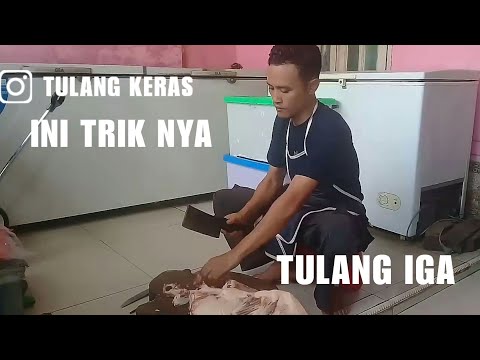 TRIK MEMOTONG TULANG IGA,CARA MEMOTONG TULANG SAPI BUAT SOP